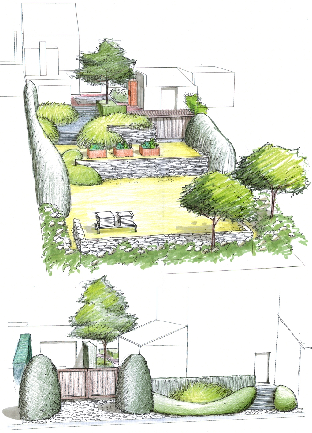 Architecture et aménagement de jardins Gottechain