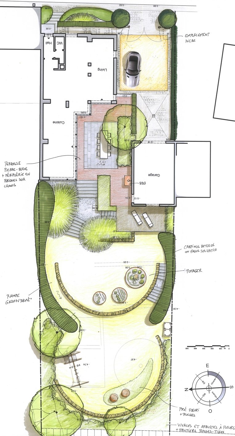 Architecture et aménagement de jardins Gottechain