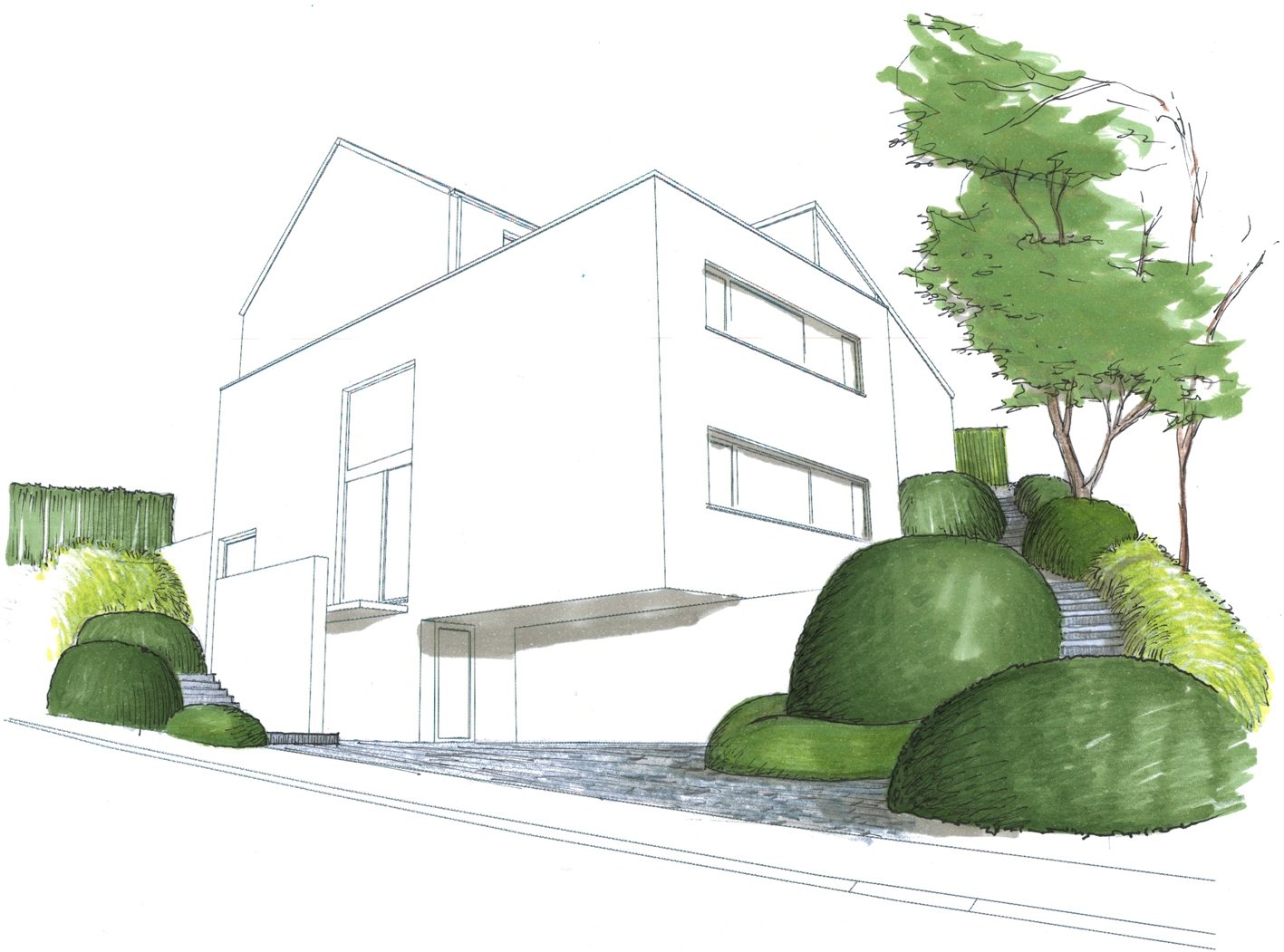 Architecture et aménagement de jardins Ittre