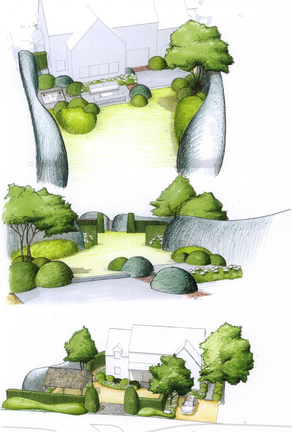 Architecture et aménagement de jardins Lasne